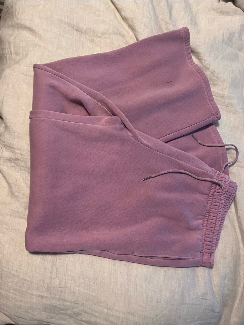 Abercrombie & Fitch Lavender Wide Leg Sweatpants